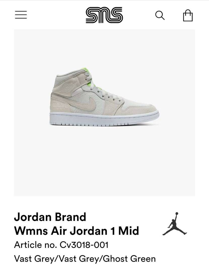 来週snsで発売されるこのAJ1、MIDですが狙ってます✋
日本ではMIDはどち