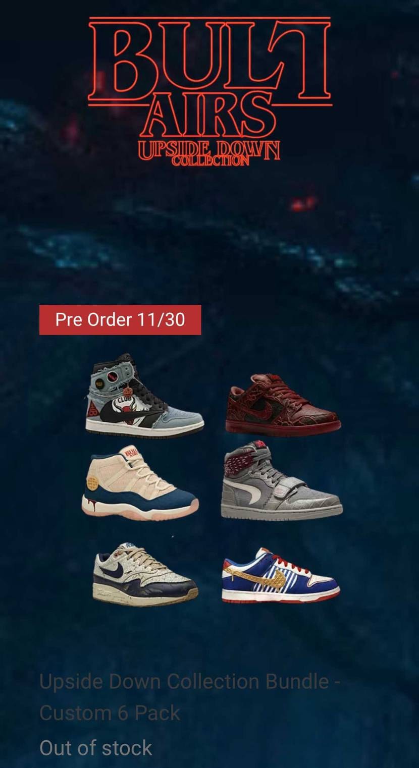 Bull airsさんとこのUpside Downコレクションが本家より突き抜け