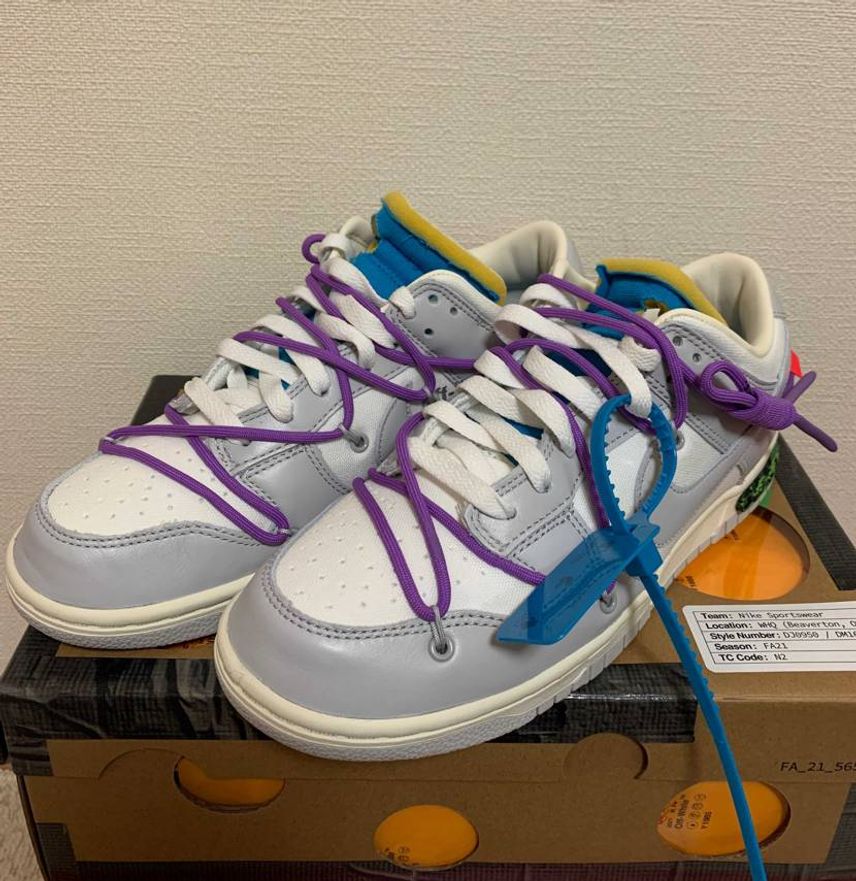 off-white dunk lot47 に合うコーデ教えて欲しいです🙇