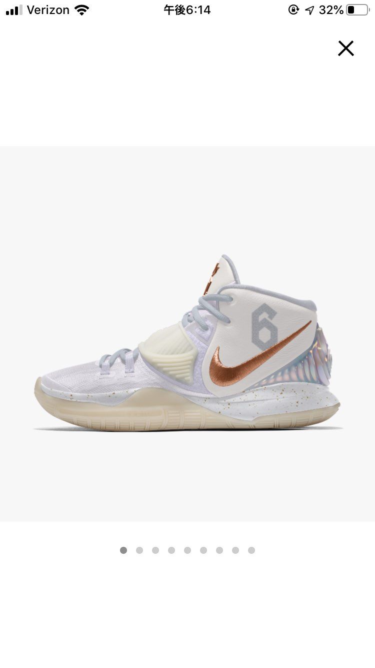 Kyrie6 BY YOU が出てますね。ベルトとアウトソー