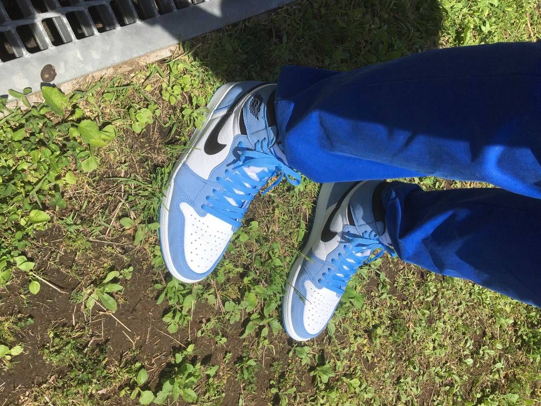 よし、晴れ☀️
スニーカー買えてない負のループ。
気持ち切り替え、青空なAJ