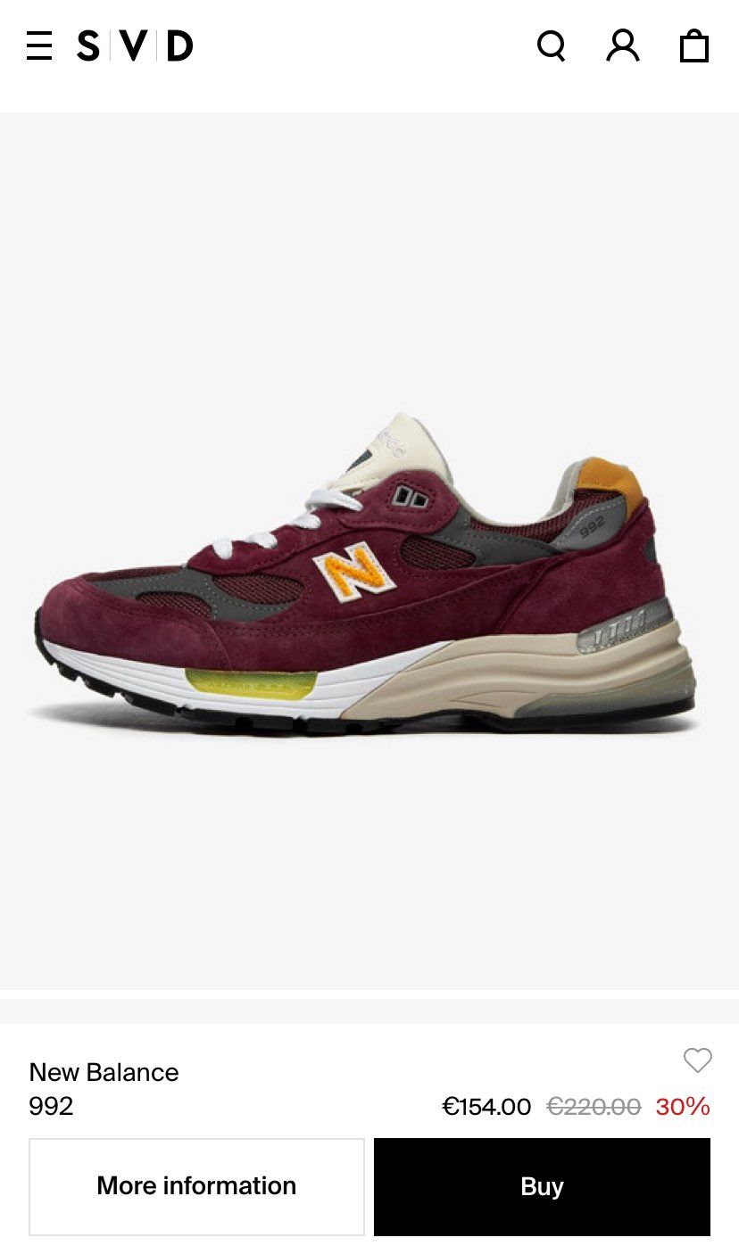 M992 バーガンディー
30%off マイ🦏有り。
迷ってます^^;