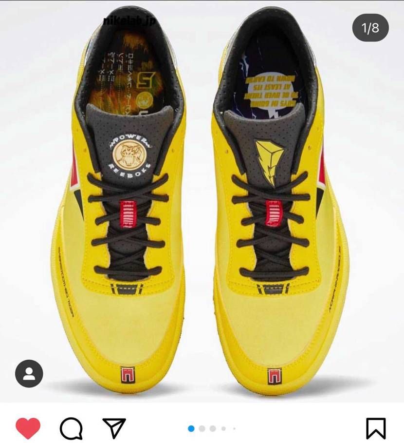 reebok×power ranger
It's morphine time！