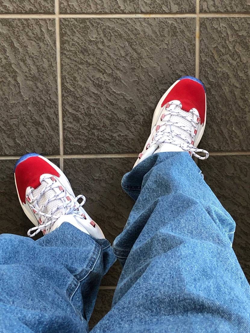 記念すべき100足目はreebok  question re