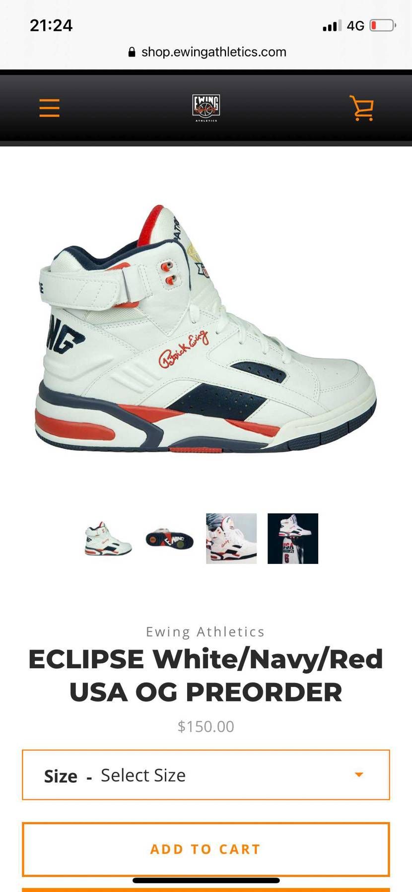 Ewing athleticから伝説のアレが復刻とのこと
既に予約開始してます