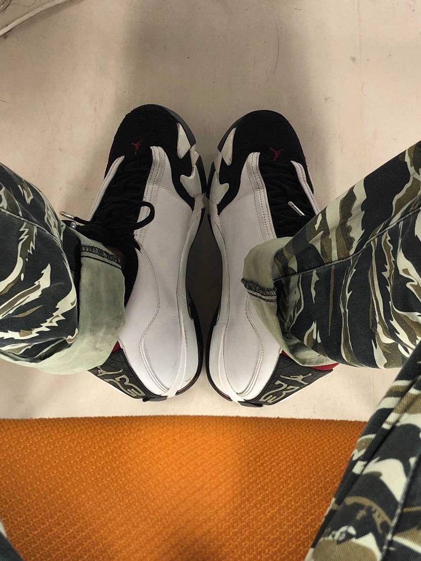 皆様おはようございます
今週最後の出勤はair jordan14でした
この