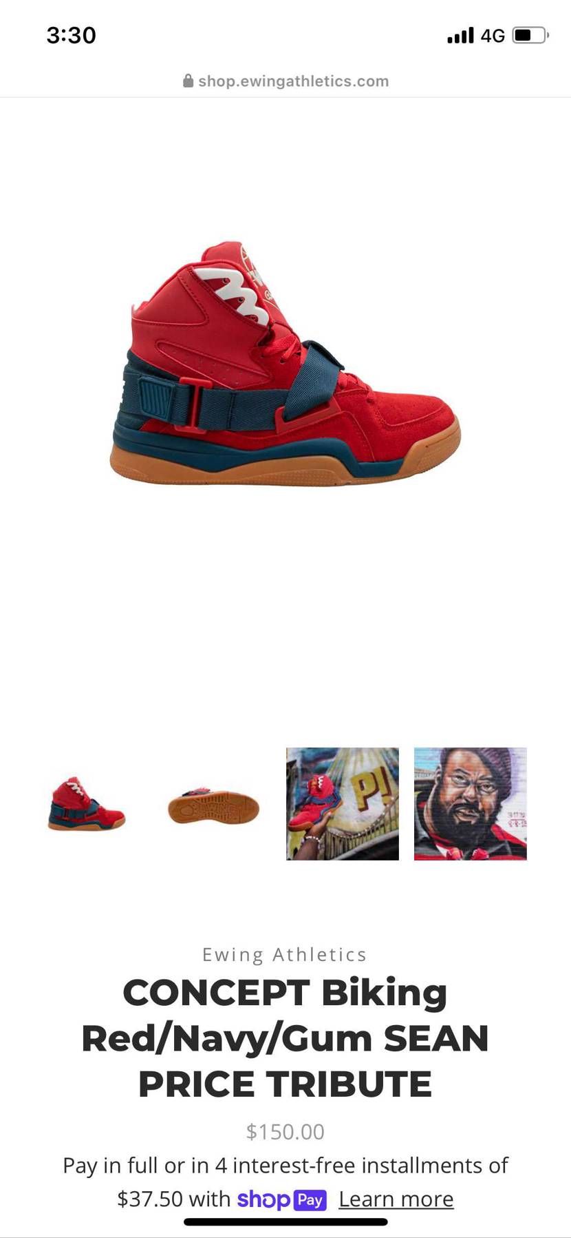 ewing athleticsから新作
Sean priceとのコラボ🔥
や