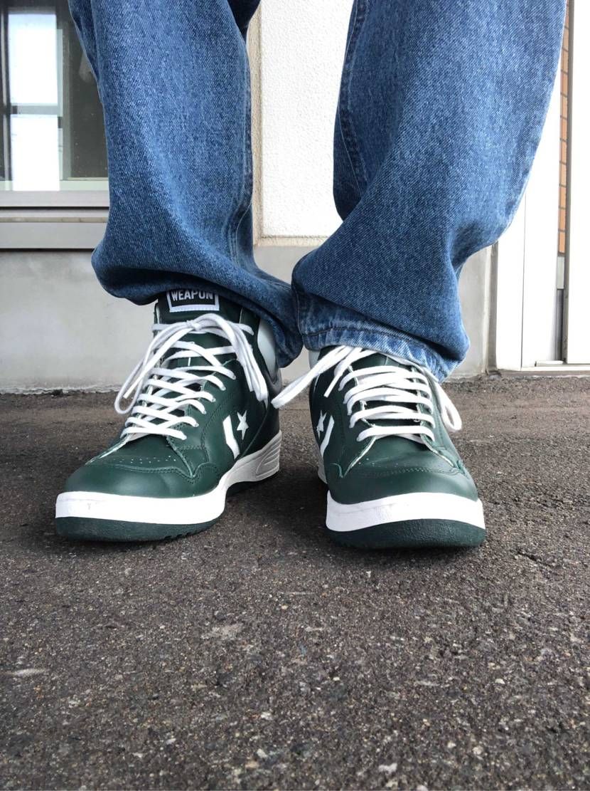 お疲れ様です
本日の出勤はconverse weapon
数年前にtime 