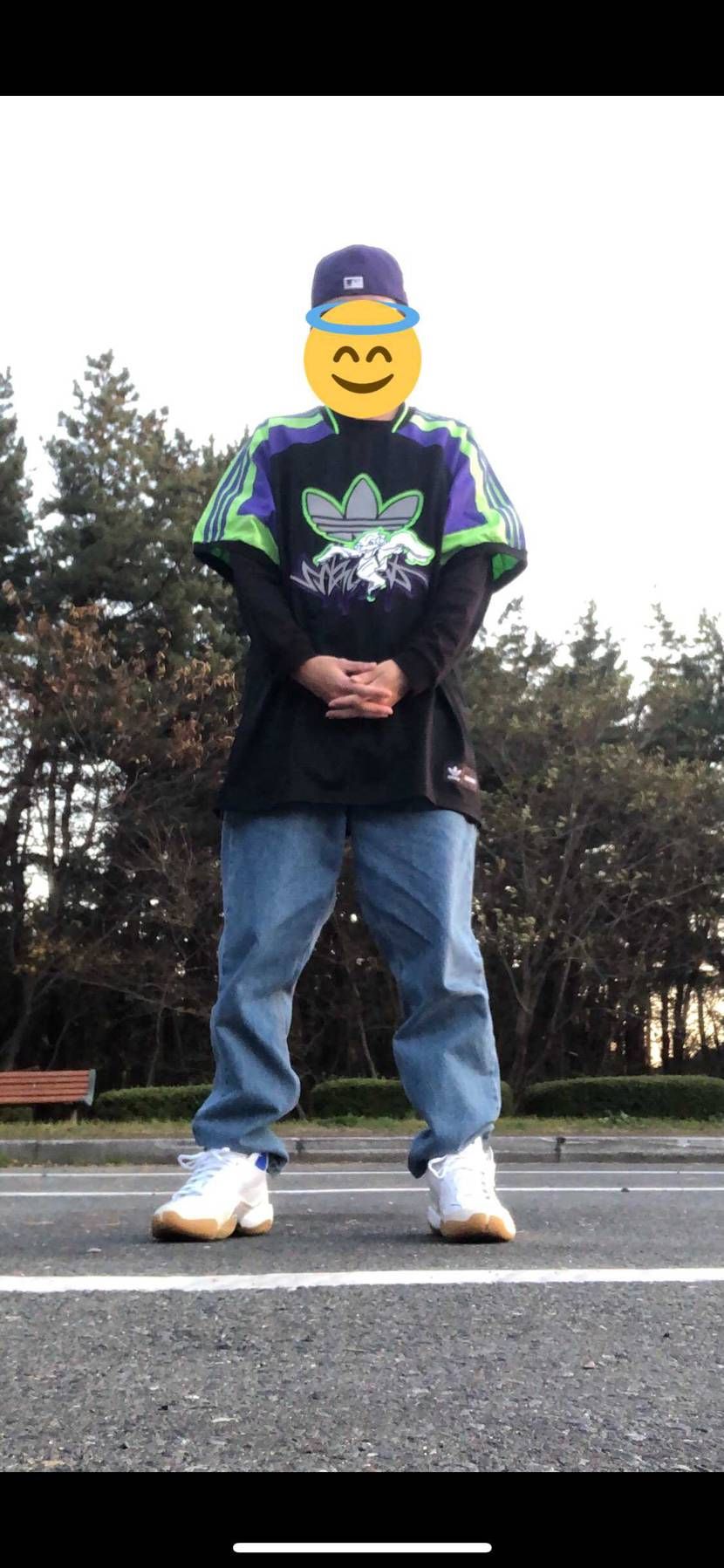 お疲れ様です
本日はsacai…じゃなくてadidas×s