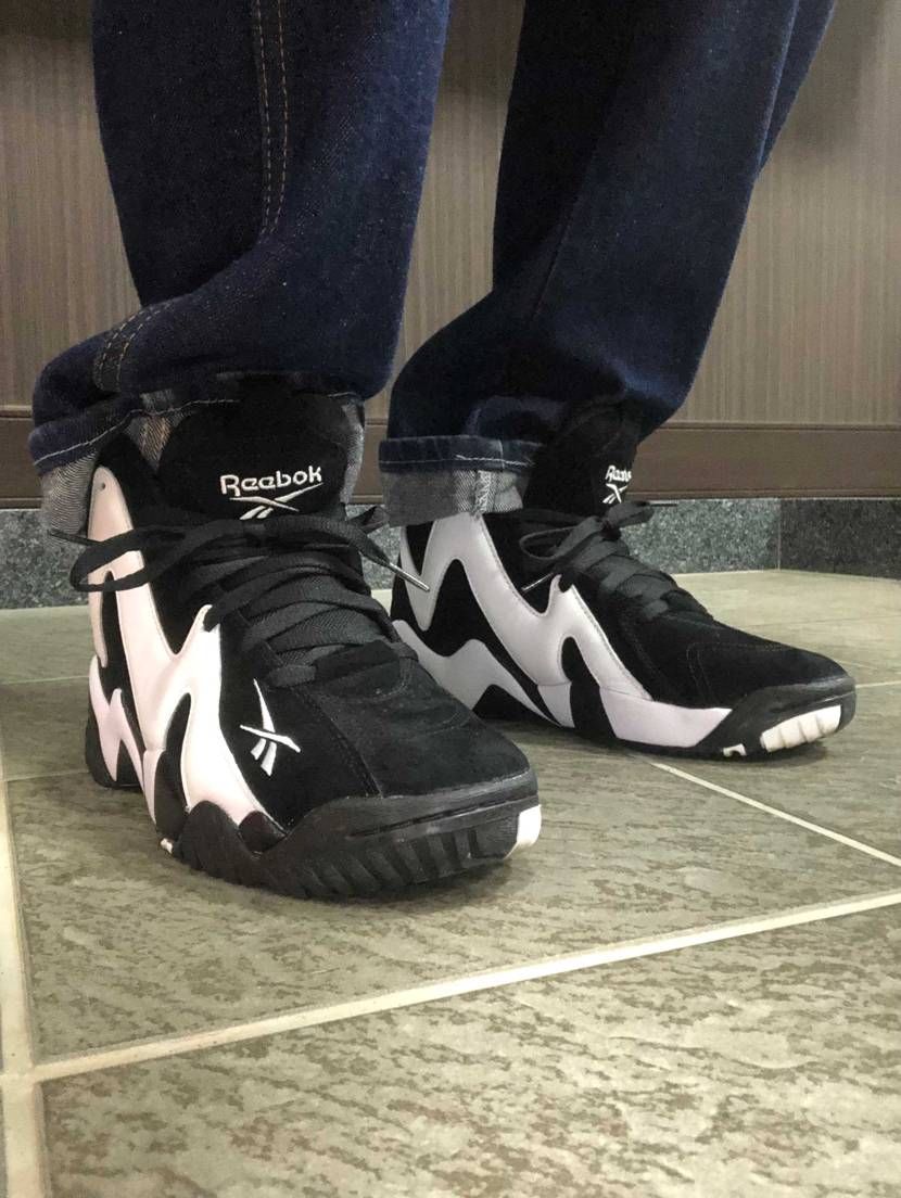 お疲れ様です
今週最後の出勤はreebok kamikaze2 でした
こち