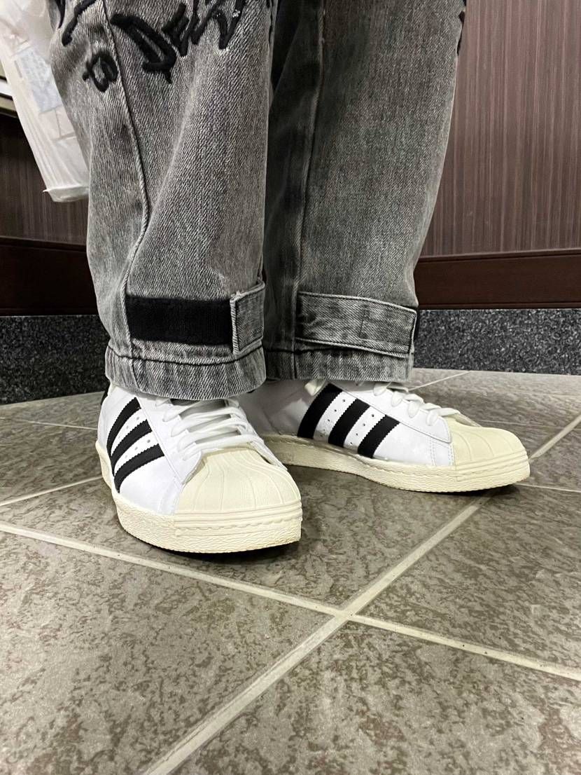 本日はadidas superstar 80'sでした
またまたミシカに貢いだ