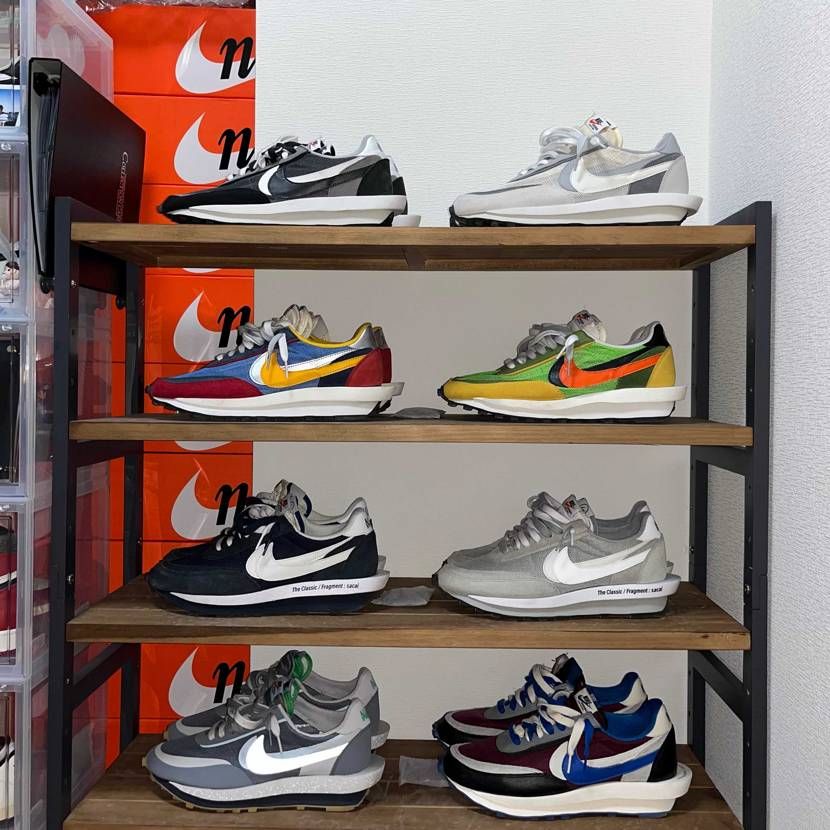 欲しい靴集め終わったので記念撮影、おやすみなさい💤

実