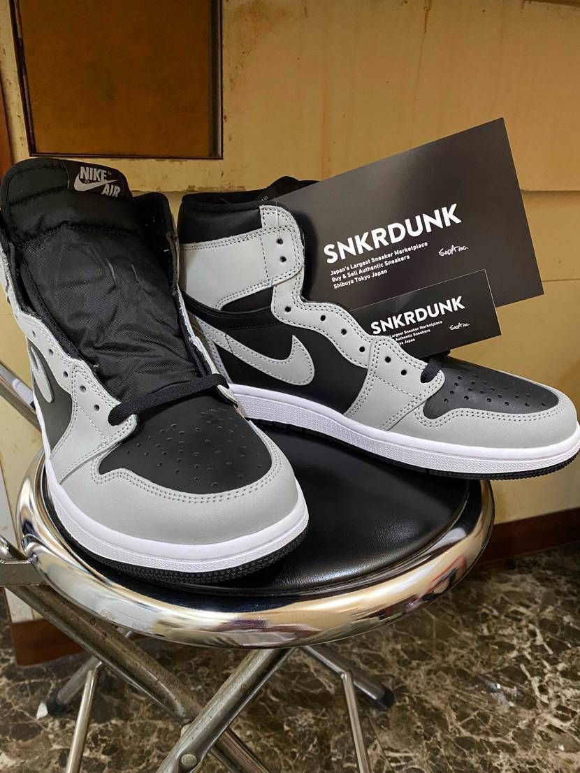 待ちに待ったaj1シャドウ2.0が届いた〜👍👍
40代半ばの親父が、年甲斐も無