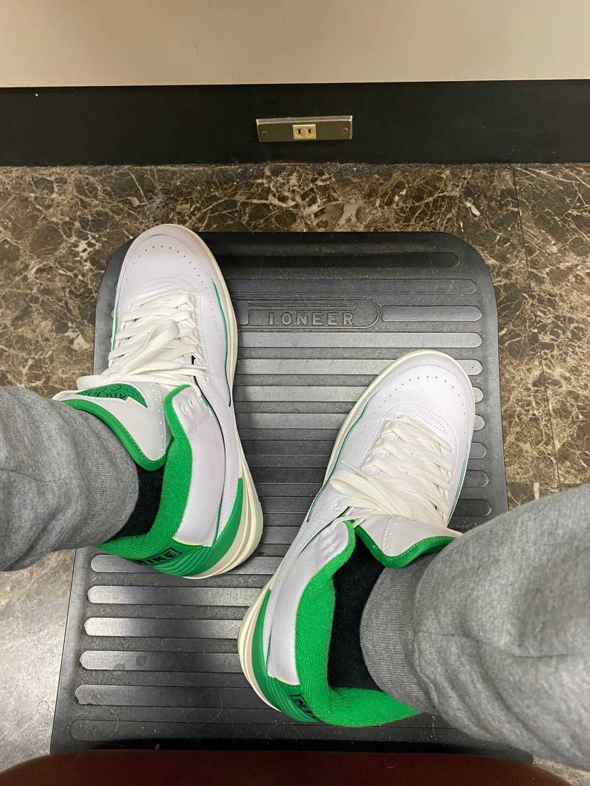 来週のパイングリーンが当たりますように🤲
AJ2ラッキーグリーンを履いてお出掛