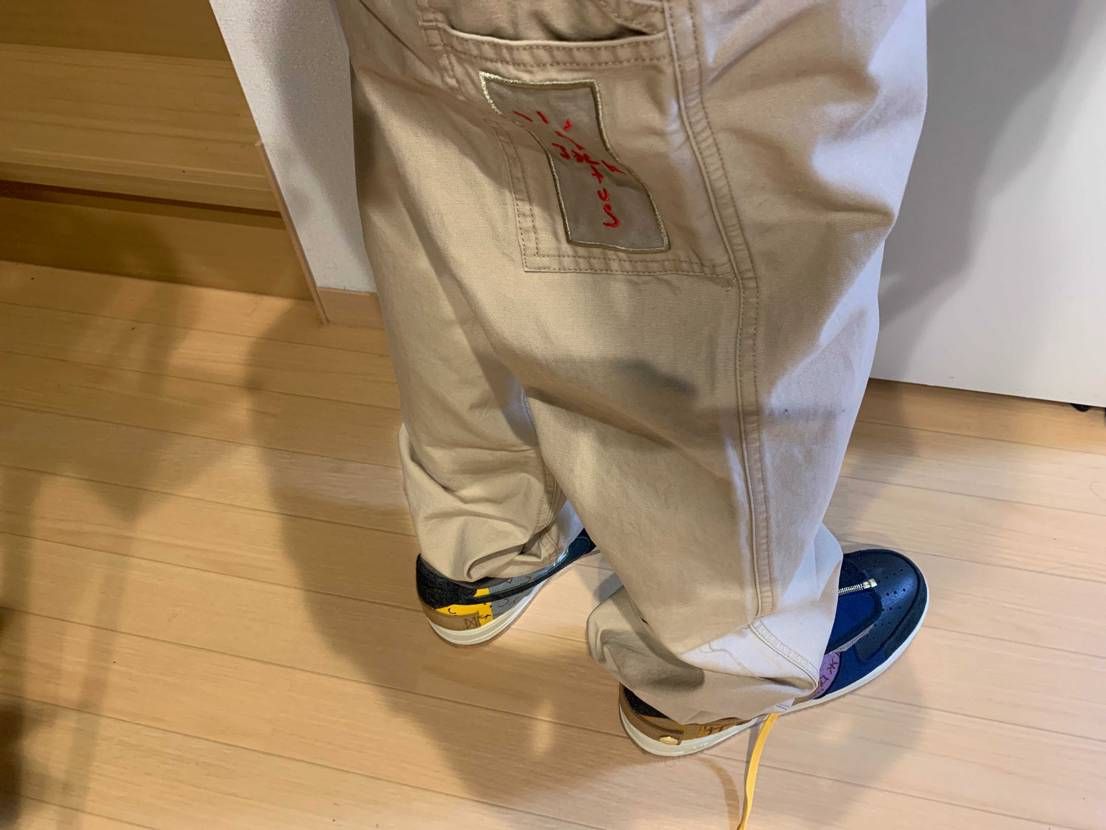 パンツのみ当選。ジョーダン6は当たらんかったけどエアフォース