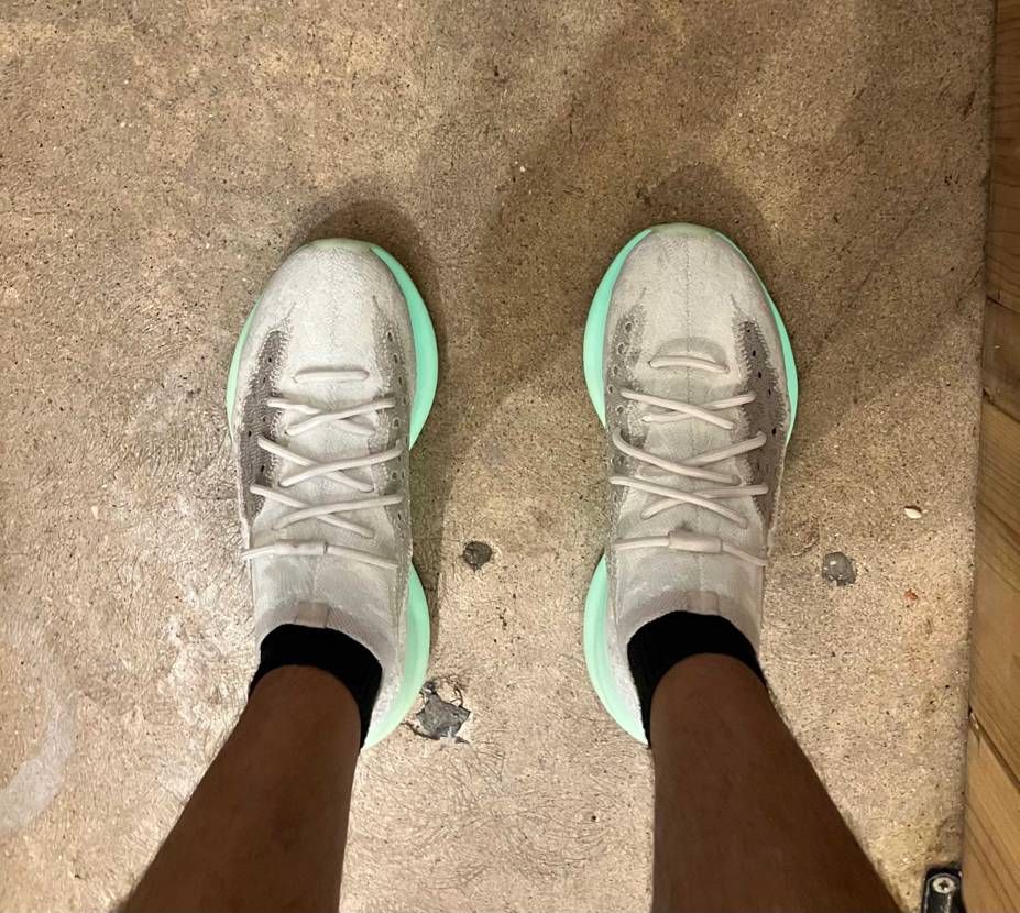 久しぶりにカルサイトグロー履いたらなんか楽しくなっちゃった　それにしてもライトで