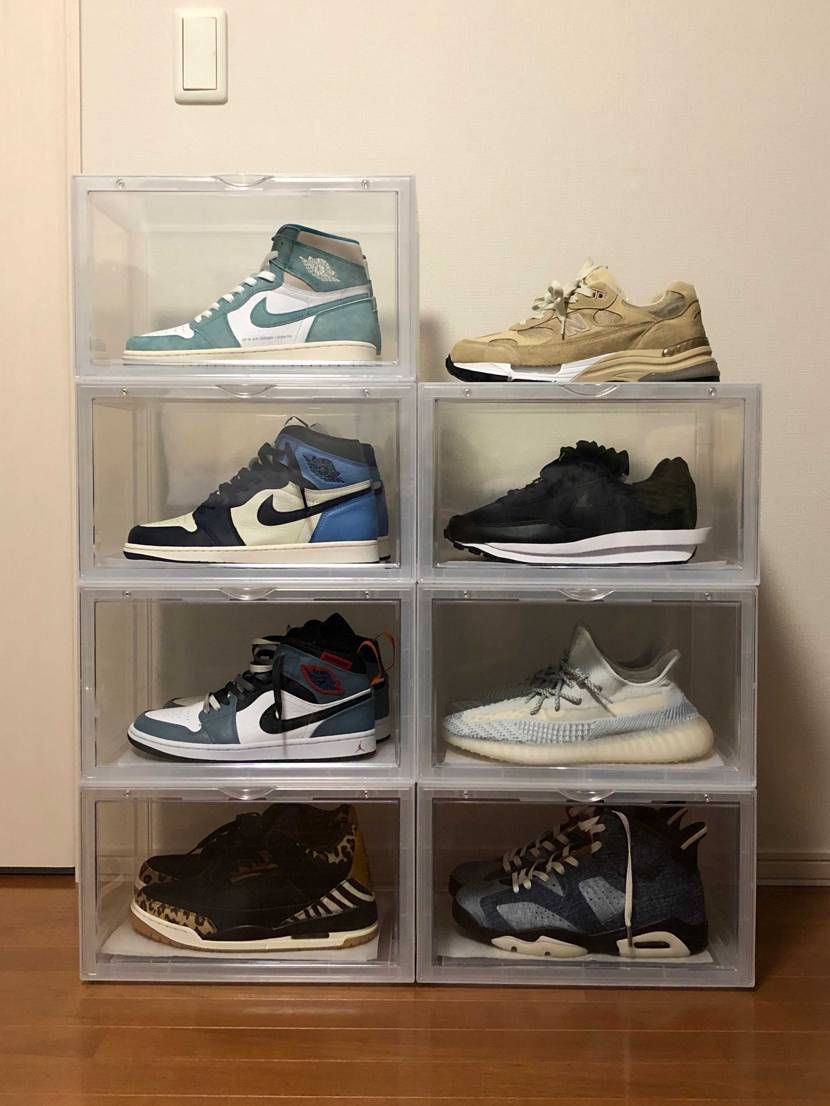 徐々にコレクションが増えてくと嬉し楽しいですね😊
シューズボックスが足りんが品