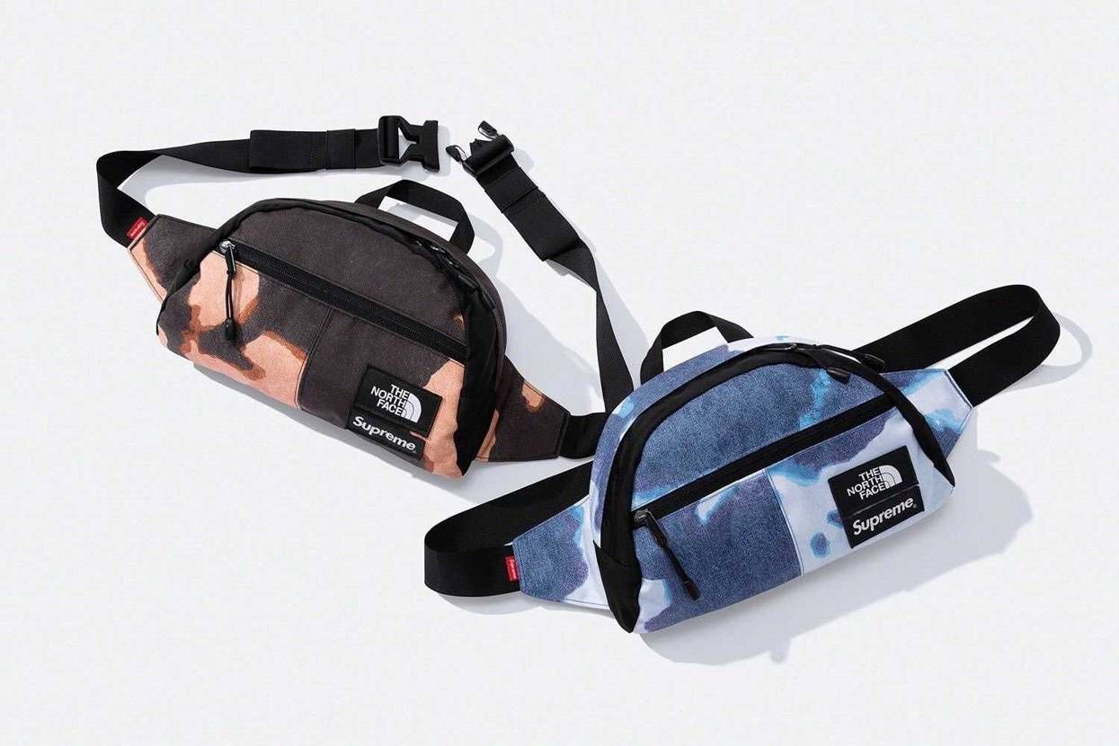 SUPREME THE NORTH FACE Bleached Denim　RO