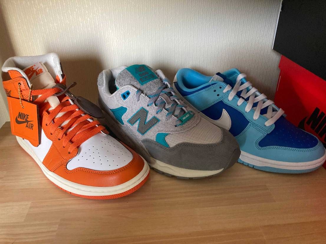 最近届いたスニーカー達🔥
mt580世代なのでpalace