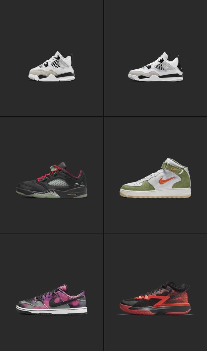 一応。今日の朝🐿はAJ4、オーシャンダンク、ステューシー、バーバーダンク黒、ビリ