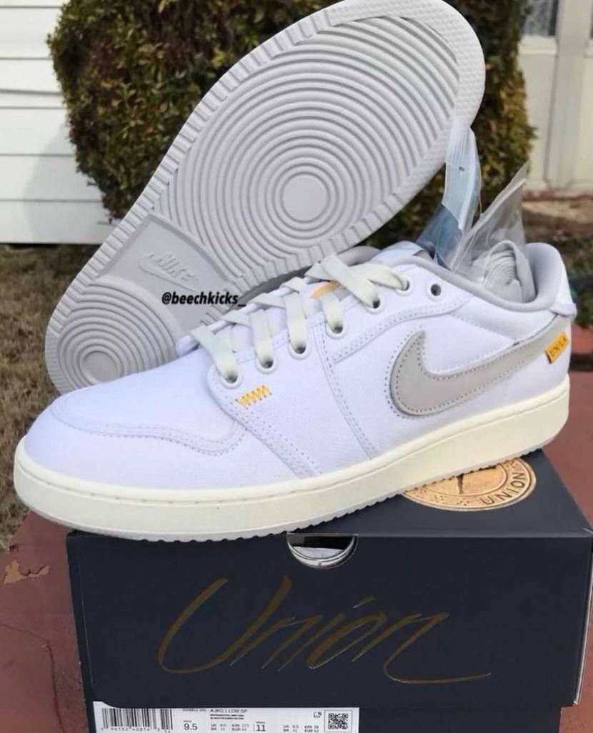 ユニオン✖︎AJ1 LOWリーク画像🤔