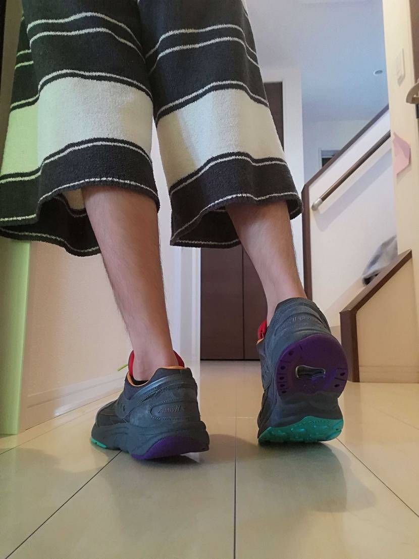 #saucony　AYA 
sauconyとよくわからないブ