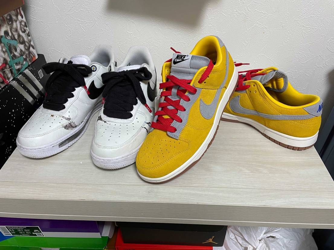 BY YOUは結局サファリのシューレースで落ち着きました！