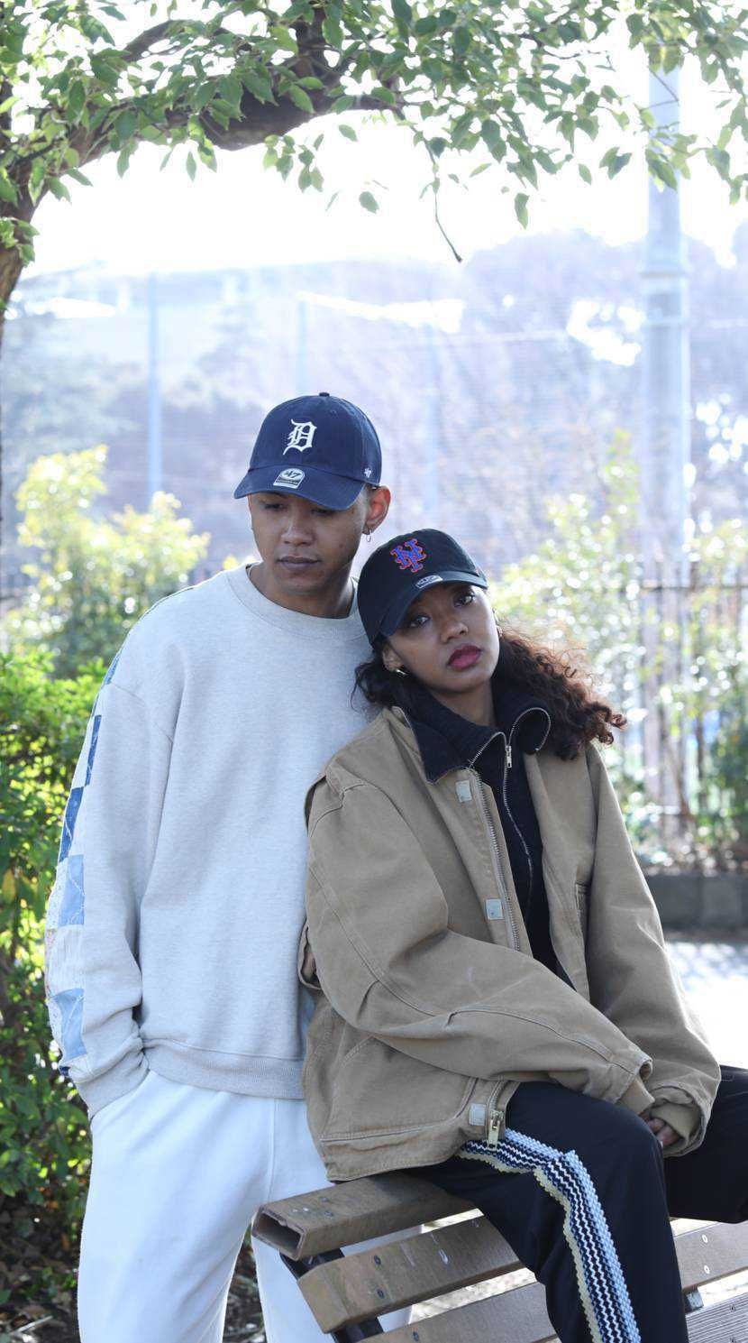 どなたか、この男性が着用されているパッチワークのトレーナーが何処のブランド商品か