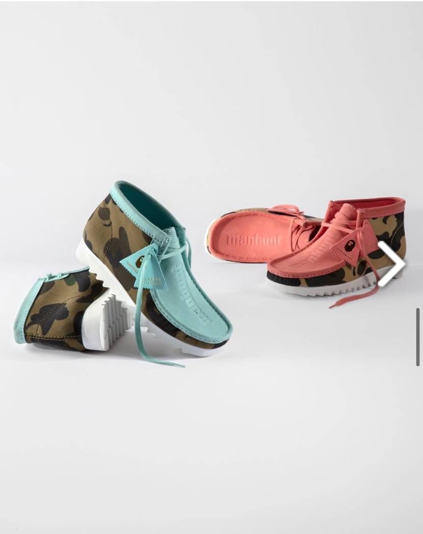 A BATHING APE×Clarks 
めっちゃカッコ可愛いけど注目度低め