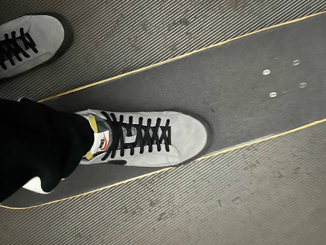 by you blazerのシューレース交換してみた。　
