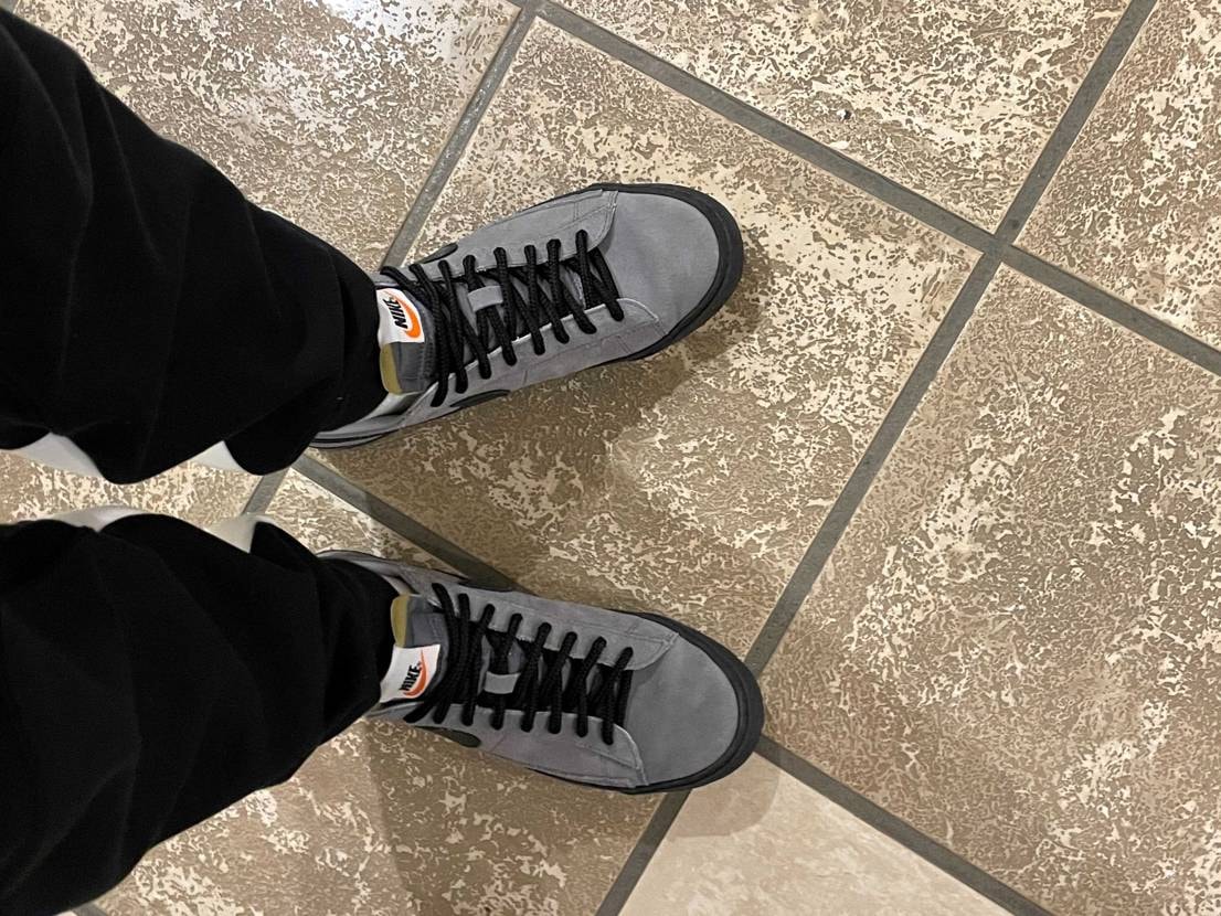 by you blazerのシューレース交換してみた。　
