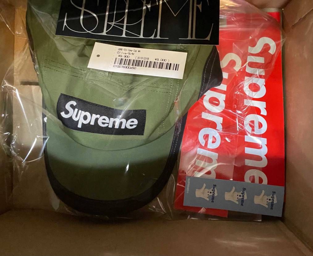 supさんは仕事早いね〜
とりあえず今週はgoreのキャップだけ。
ステッカ