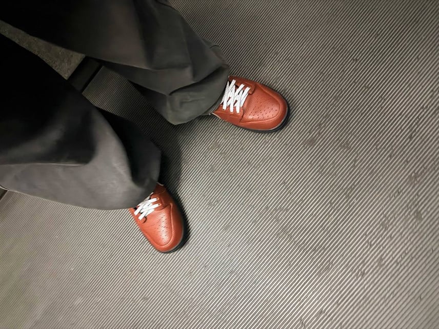 やっぱり好きだな〜これ
デザイン気に入ってるし履き心地もnikeにしてはインソ
