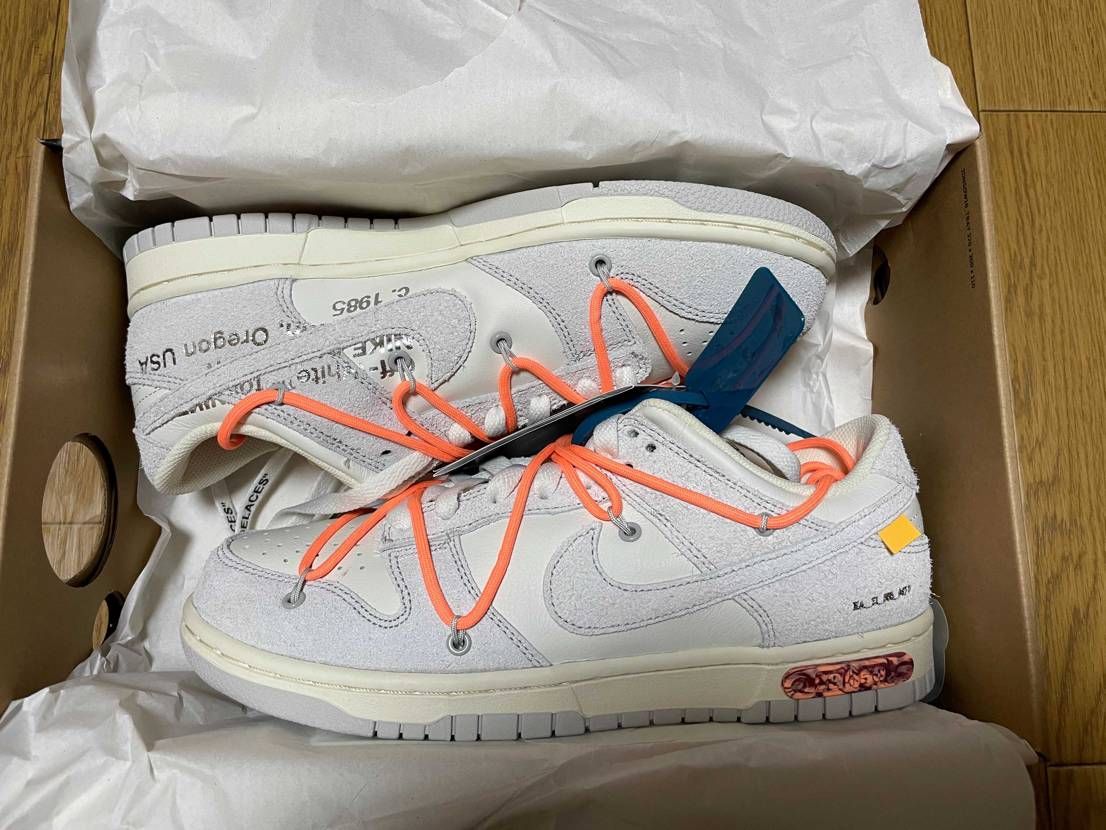 本日届いた！Lo19でした。
NIKE.comで注文履歴どうり😅