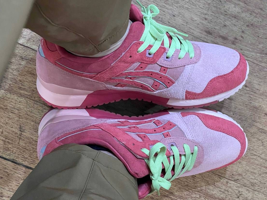 今日、やっとおろしました。
履き心地はすこぶるいい！