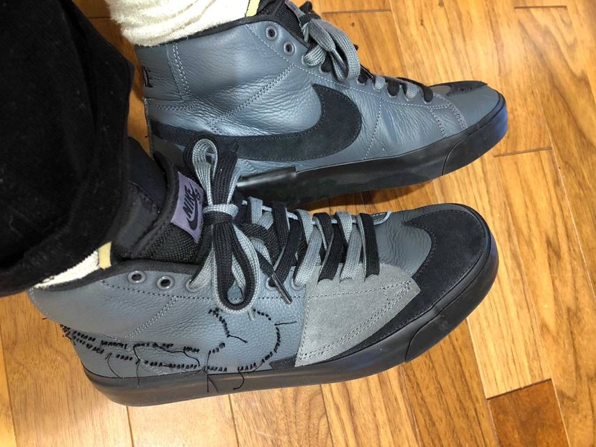 初BLAZER MID EDGE
良いねこれ。