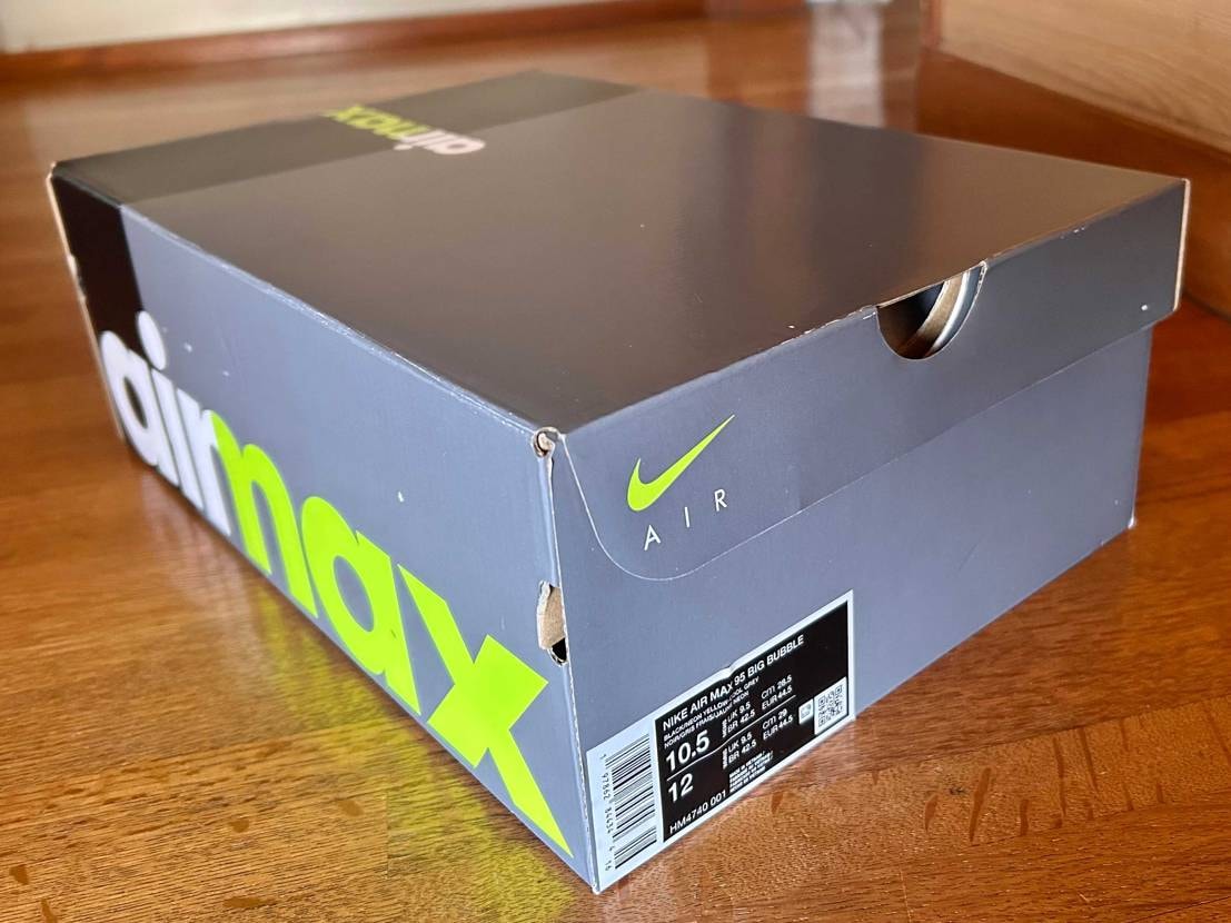 ボックスについて質問したいのですが。
昨日、Nike Tokyo-bayで購入