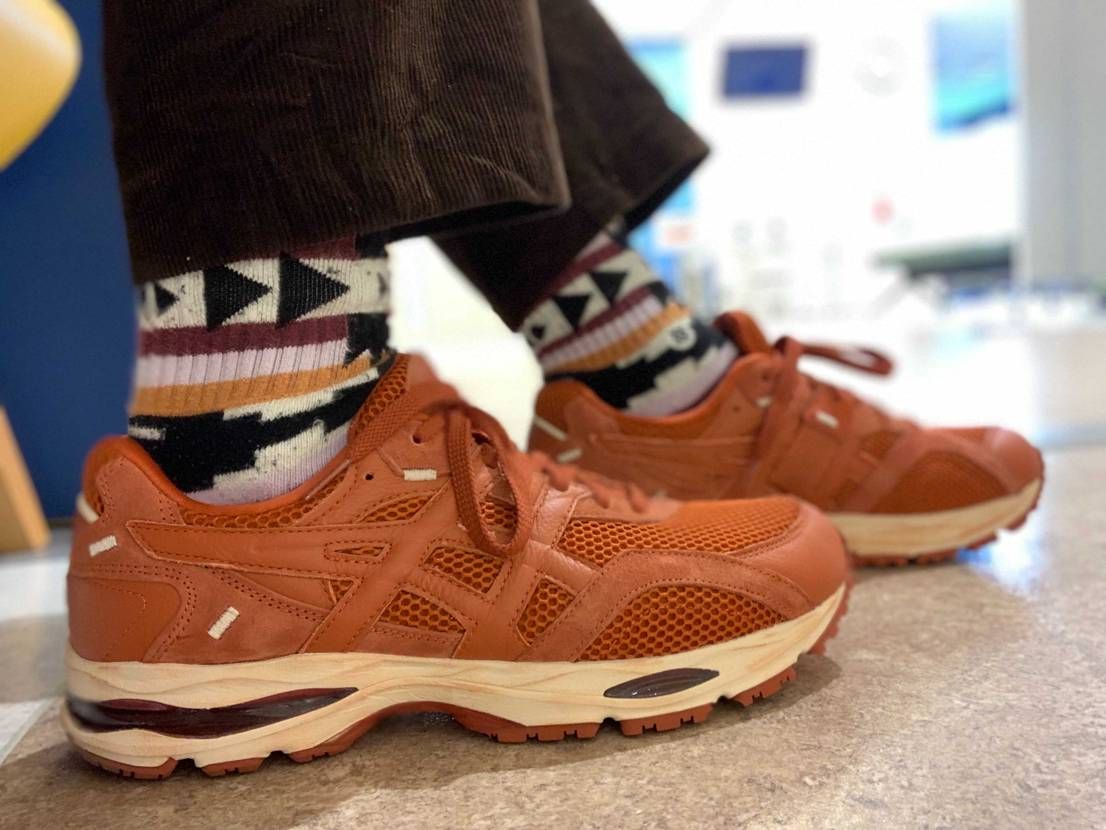 福袋に入ってたDenim Tears×asicsを早速履いたけど、これめちゃくち