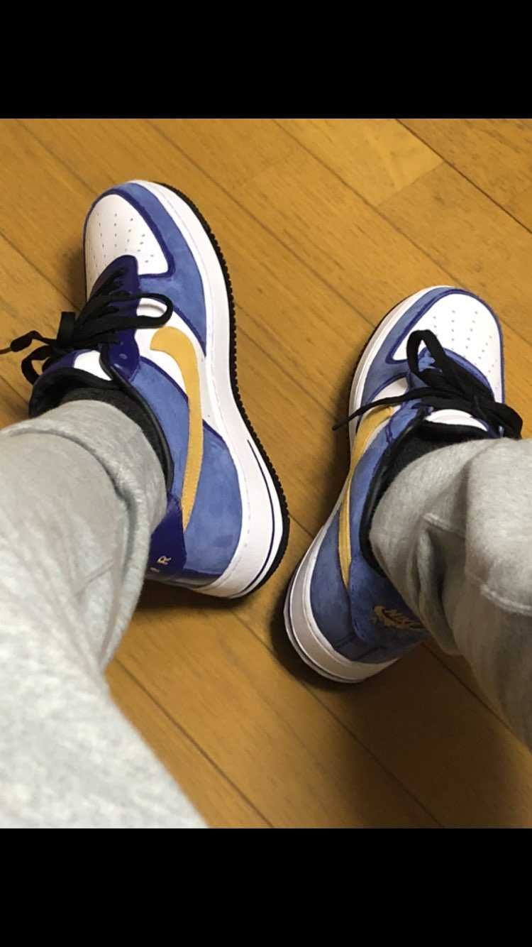 スエードカスタム完成！
色味がめっちゃいいなあ。
作業時