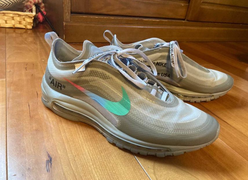 off white × air max97 到着!
カッコ良すぎる!
グ