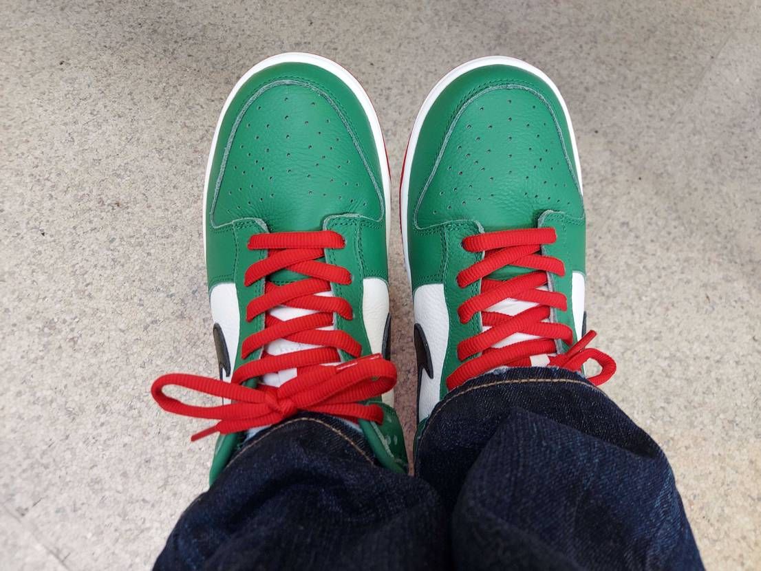 この間届いたBy Youです。
シューレースをNODC 120cmのワイドオーバ