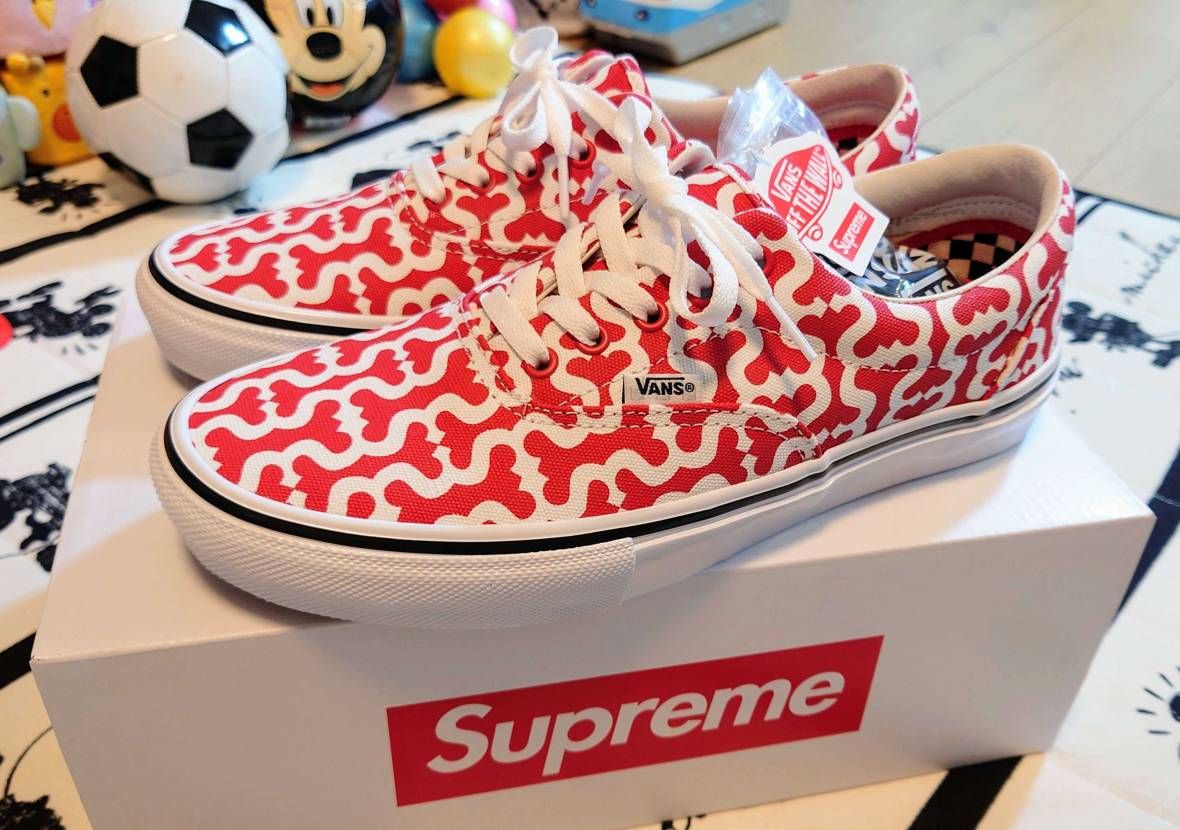 紐は白にしました✨
VANSはERAが一番好き🎵