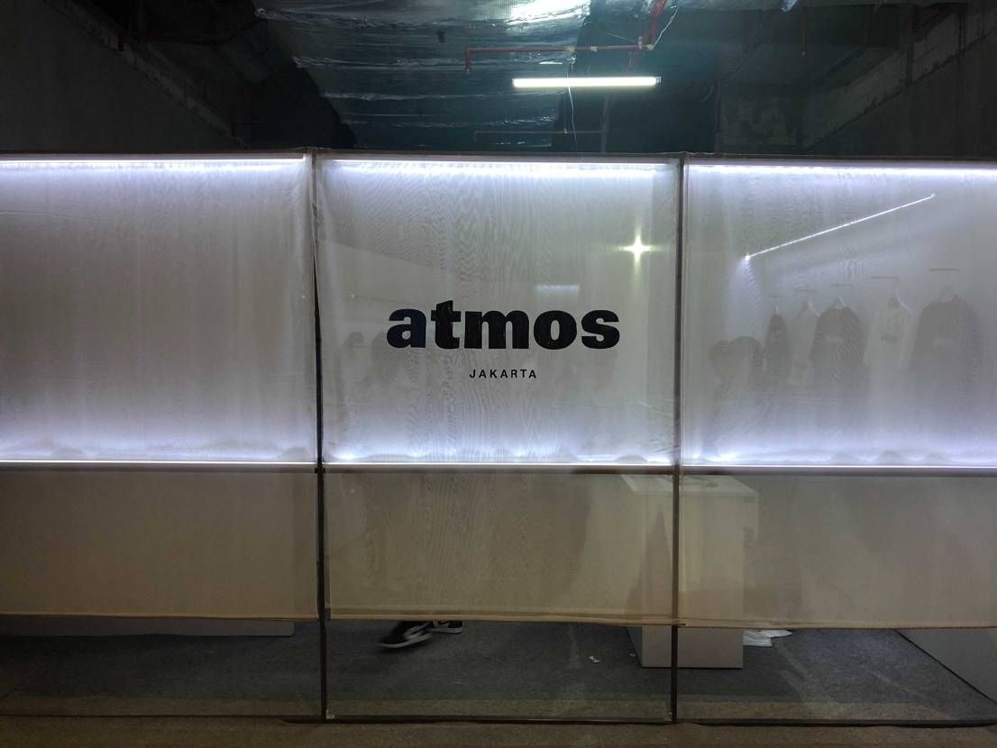 atmos JAKARTAがオープン前にジャカルタで行われたスニーカーイベントに