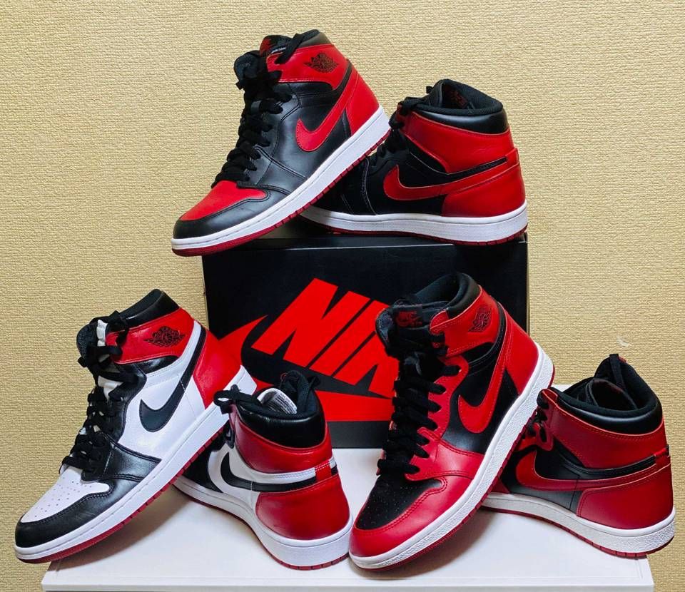 AJ1赤 ここから先は財布に優しくないのしか残ってない・・・