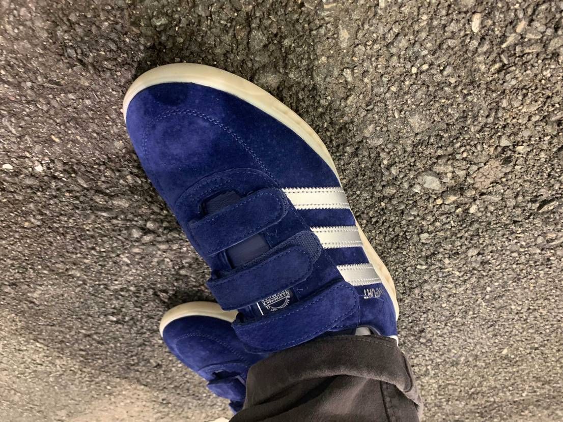 たまにはベルクロもいいですね👌