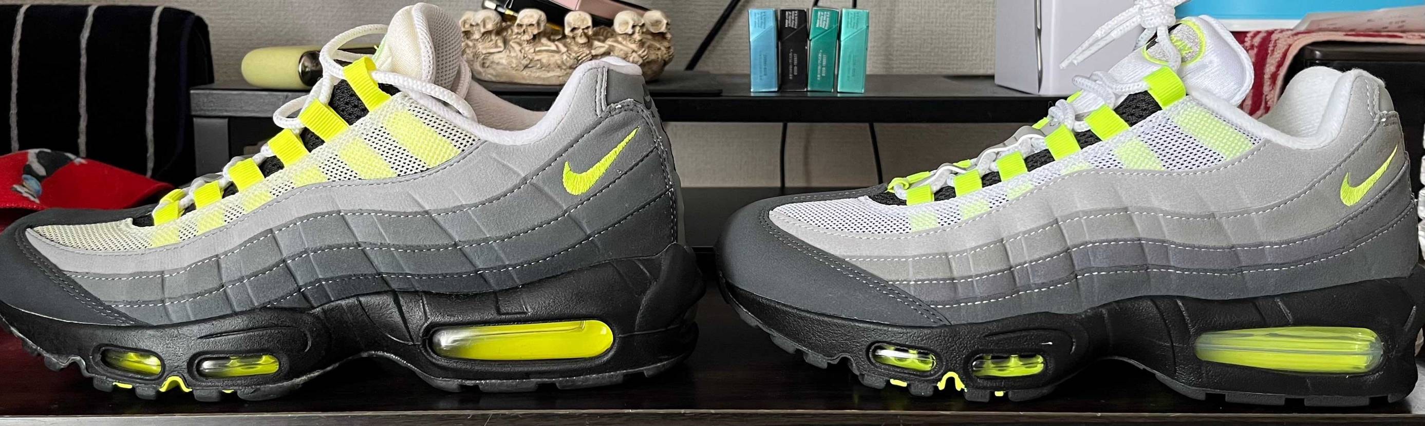 こんにちは。
今日は先日のNIKE公式で購入できたイエグラ