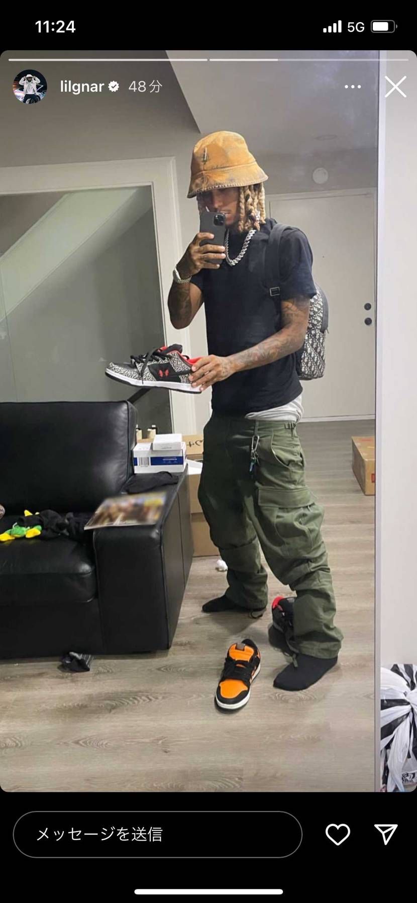 カラーも次はこれなのか！って感じですが、
それより厚タンに見えることが何より気