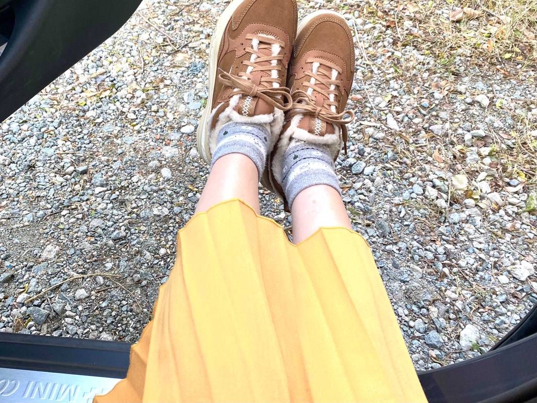 朝はめちゃくちゃ寒かったですね😖
思わずふわふわモコモコのugg☺️💓
間違