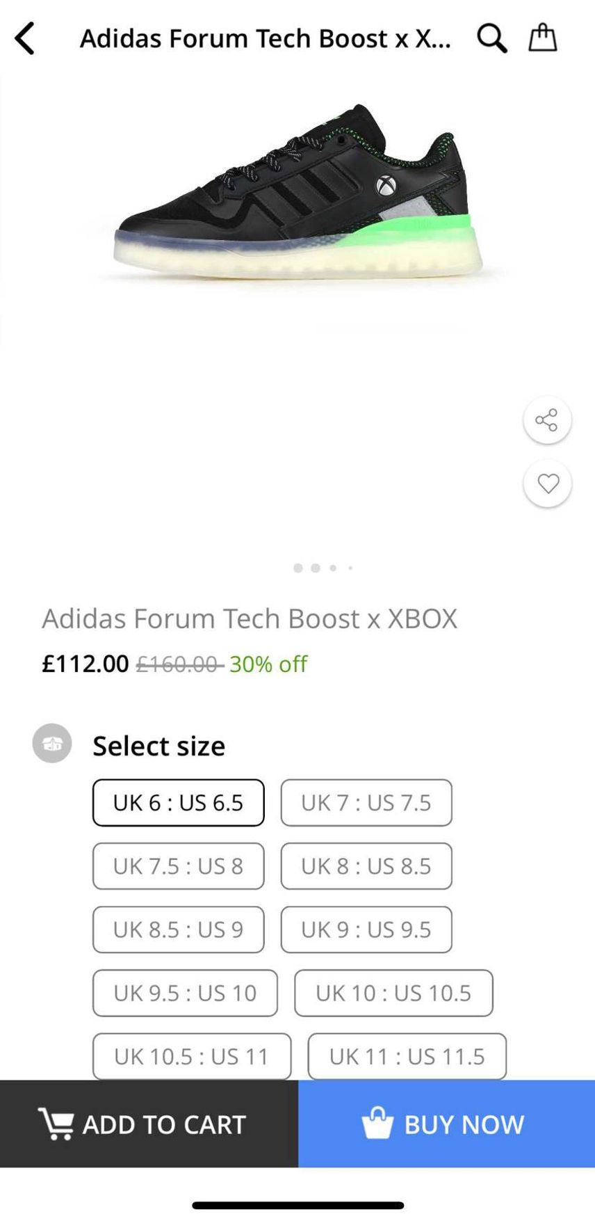 海外ではセール中だね
このへんの統制を取れないのがadidasの残念なとこ