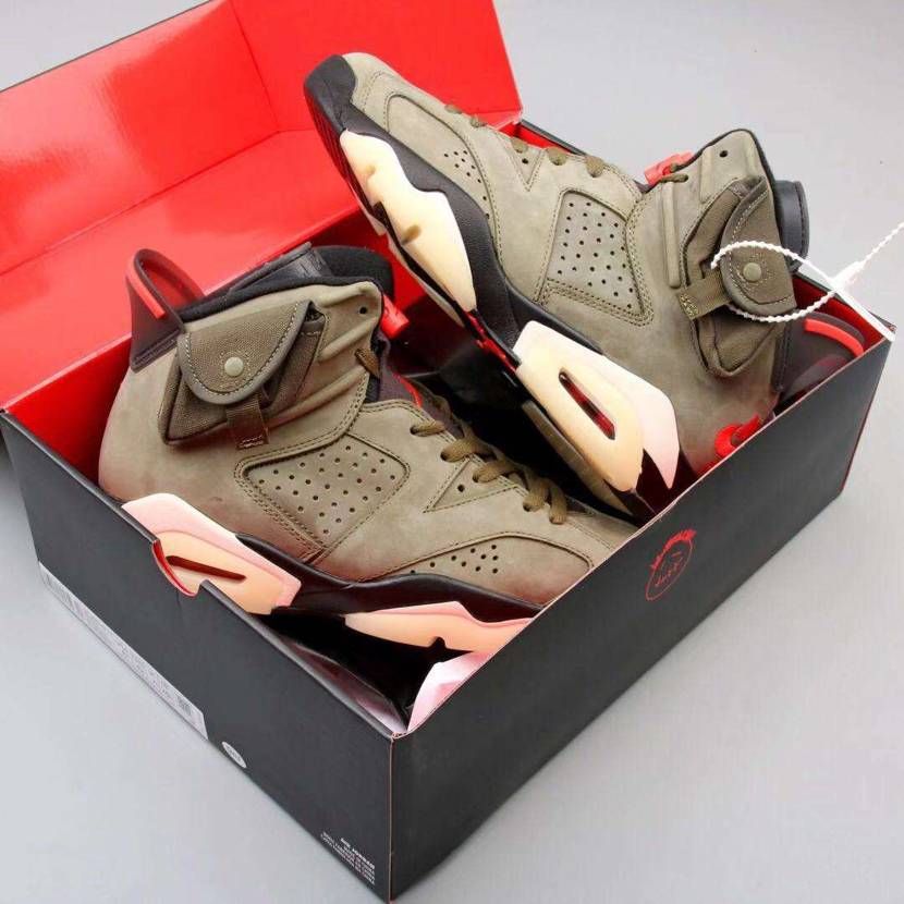 Travis Scott x Air Jordan 6 海外